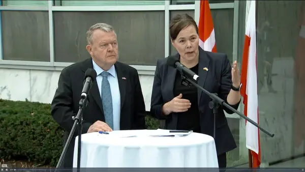 Greenlandic, Danish Foreign Ministers Hold Press Conference After Meeting With Vance, Rubio