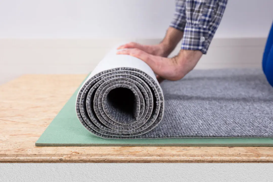 Foam-Backed Carpet Simplifies Installation