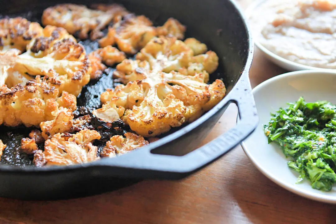 Cauliflower ‘Steaks’ Are Tender on the Inside and Crispy on the Outside