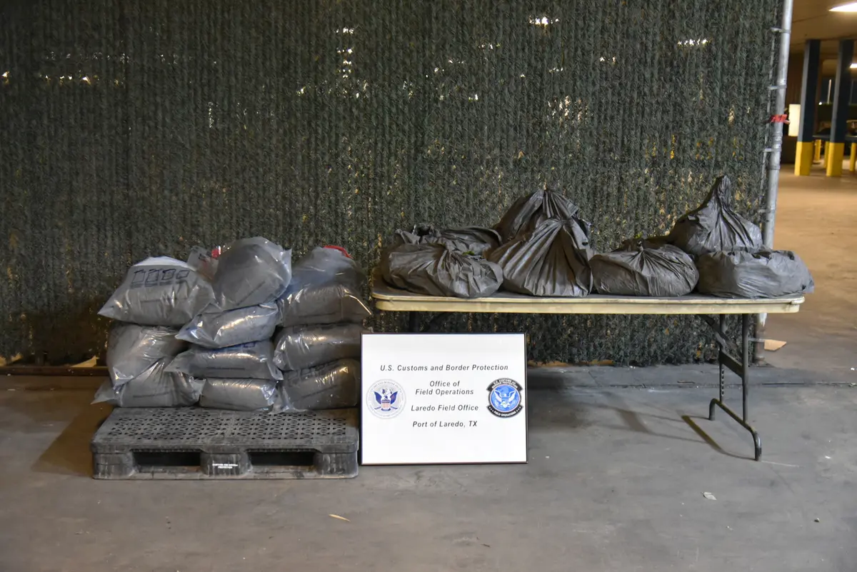 DHS Seizes 660 Pounds of Meth From Commercial Truck at Border