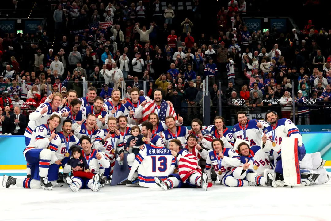 Team USA Celebrates Olympic Gold With Late Teammate Gaudreau’s Children