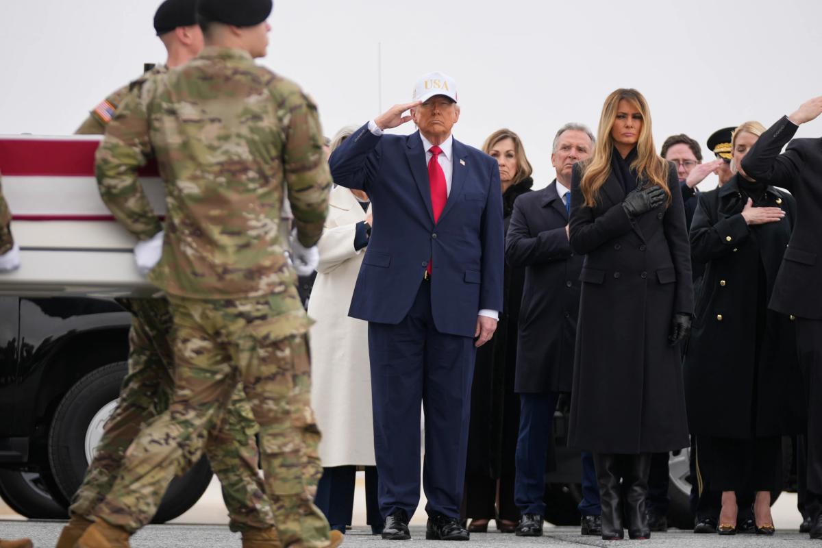 Trump Attends Dignified Transfer of Service Members Killed During Operation Epic Fury
