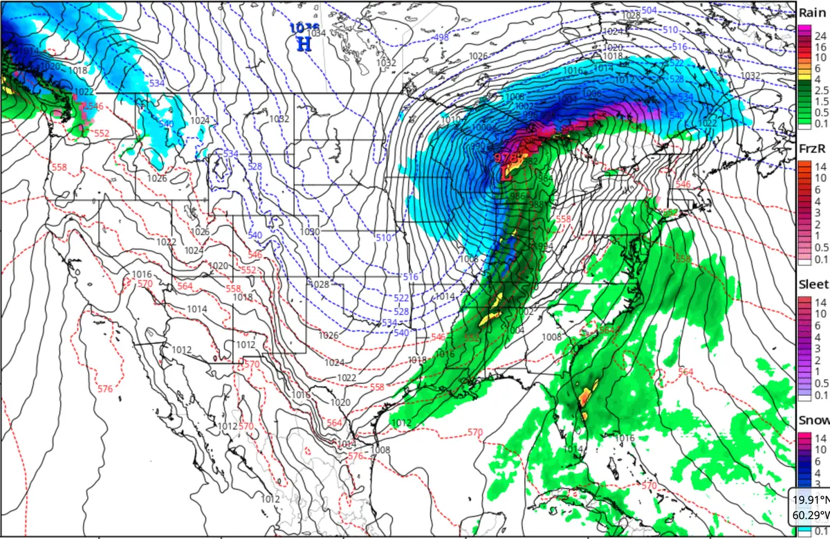 Extreme Weather Event to Spread Blizzard, Tornado Conditions Across Several States