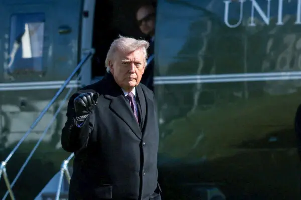 Trump Speaks to Press as He Departs for Palm Beach, Florida