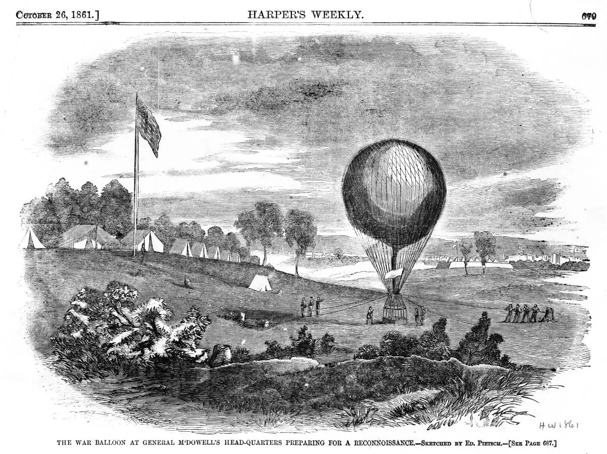 How an Aeronaut’s Mishap Created the Union Army’s Balloon Corps