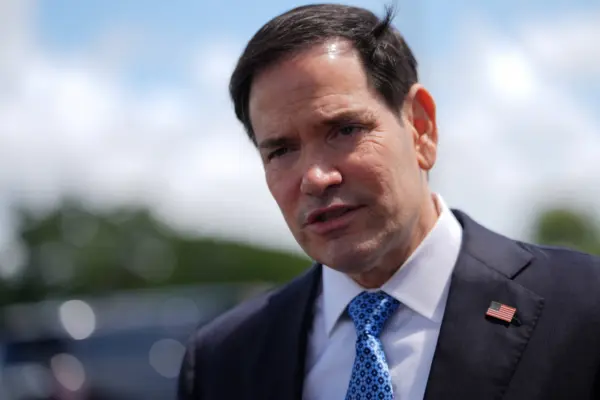 Rubio Holds Press Gaggle