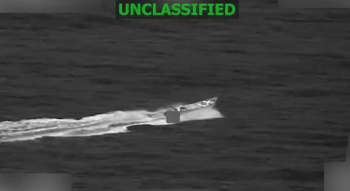US Military Hits Drug Trafficking Boat in Pacific With Lethal Kinetic Strike