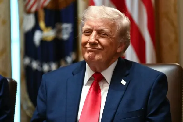 Trump Attends NBA Finals at Madison Square Garden