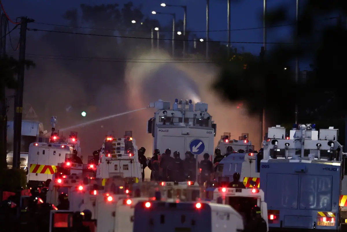 Second Night of Unrest in Belfast Over Asylum-Seeker Attack