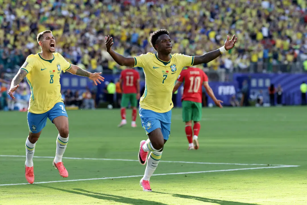 Brazil Rallies for 1-1 Draw Against Morocco in Its World Cup Opener Behind Vinícius Júnior Goal