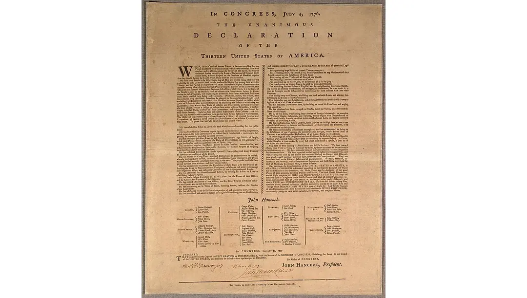 The Woman Who ‘Signed’ the Declaration of Independence