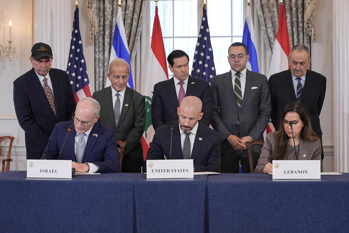 Israel, Lebanon Sign Framework Peace Agreement