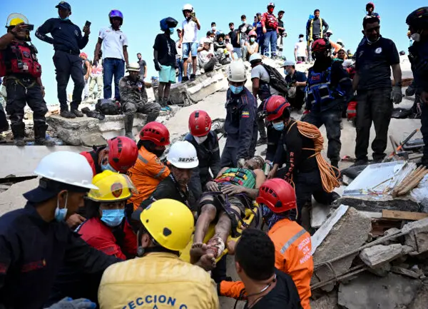Search and Rescue Operations Continue After Deadly Quakes in Venezuela