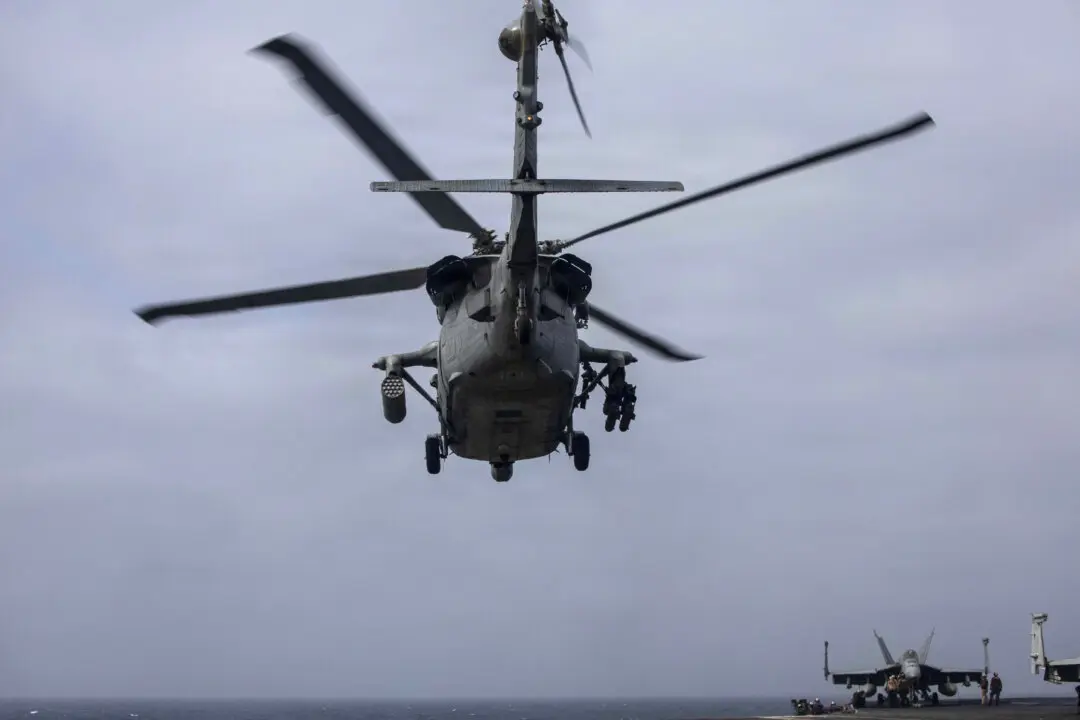 US Navy Ends Search for Helicopter Crew Member Missing in Arabian Sea