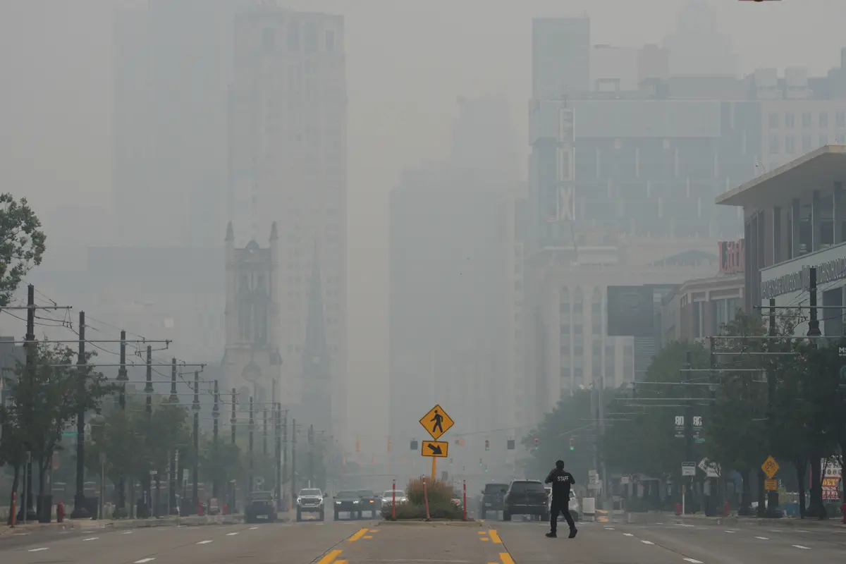 Wildfire Smoke Prompts Air-Quality Warnings Across Northern US