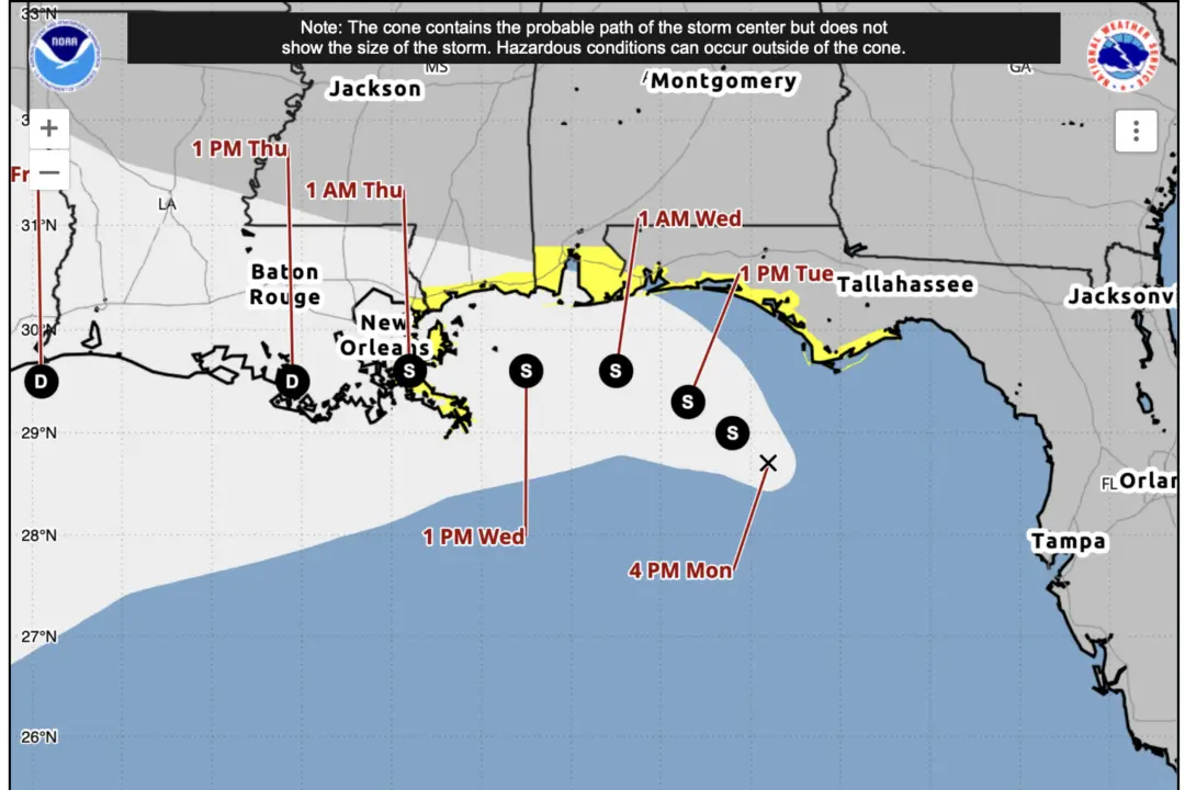 Tropical Storm Bertha Expected to Form as Depression Nears Gulf Coast