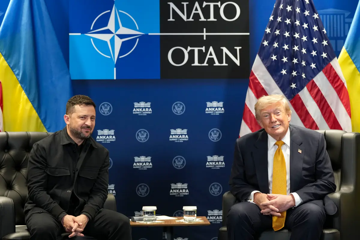 Trump Hosts Ukraine’s Zelenskyy for White House Meeting