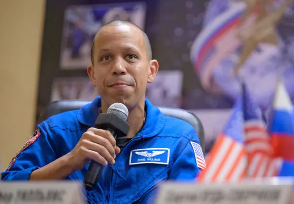 NASA Astronaut Chris Williams Holds Postflight News Conference